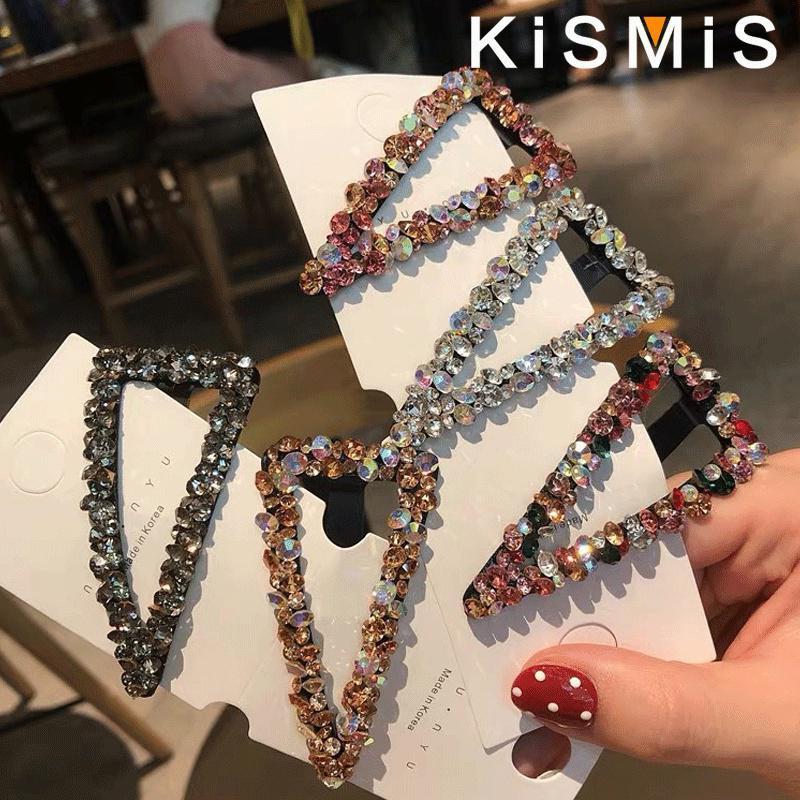1 PC Crystal Rhinestone Hair Clip Women's Fashion Hair Accessories Set Stylish Hairpins for Girls Durable Hair Clips