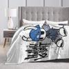 Hollow Knight Silksong Blanket  Warm Funny Plush Throw Blanket For Kids Outdoor Flannel Bedspread Bed Cover