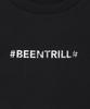 BEENTRILL Женская накидка свободного кроя, сетчатая, без рукавов (черный)