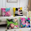Game A-Alien Stage Sua And Mizi Cushion Sofa Living Room Bedroom Headboard Backrest Cushion Square Cushion Nap Time Pillow Case