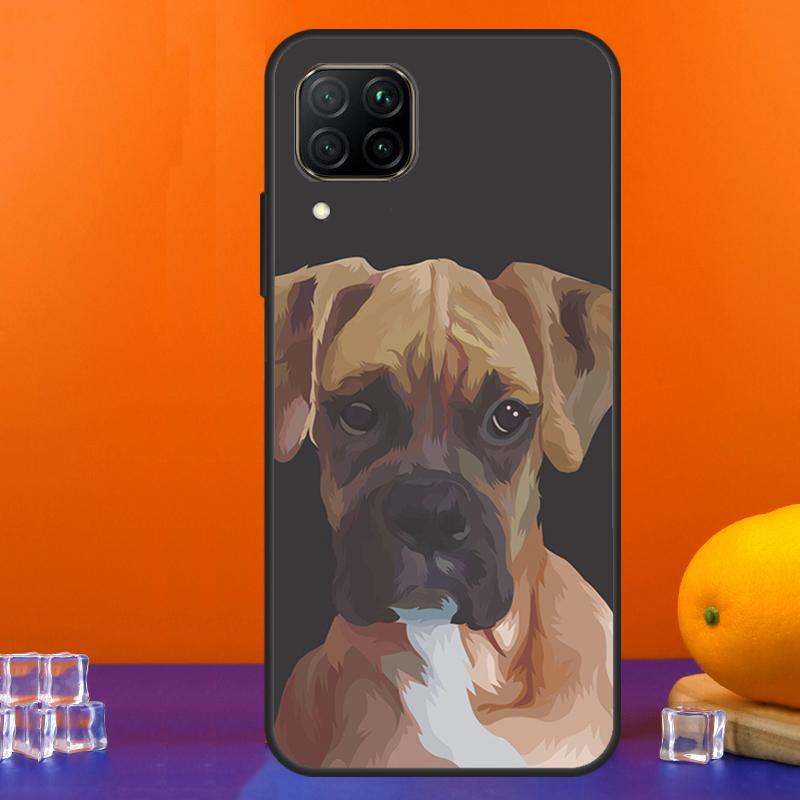 Boxer Dog Puppy For Huawei Nova 12s 12i 11i 5T 9 10 SE Y91 Y90 Y60 Y70 Y72 Y61 P60 Pro P20 P40 P30 Lite Case