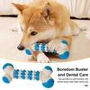 Indestructible Dog Chew Toys Interactive Puppy Teeth Bone Toy Teeth Cleaning Boredom Relief Gear