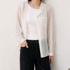 Elua Sheer Hood String Jacket Set
