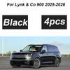 For Lynk & Co 900 Body Kit 2025 Accessories L946 2026 4PCS Front Muds Splash Guards Rear Mud Flaps Fender Flares Car Accessories