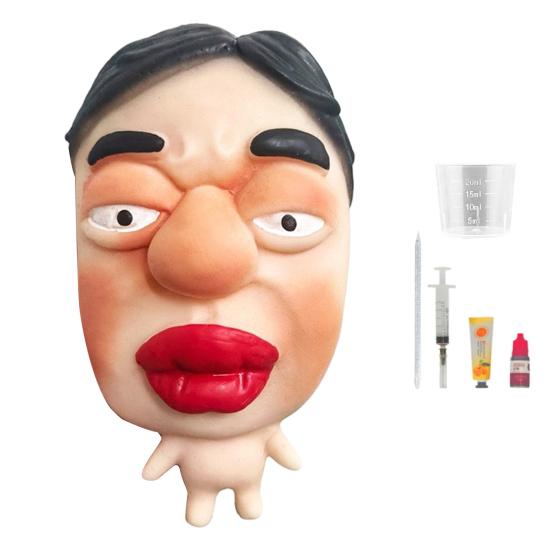 Pimple Popping Toy with Applicator Pigment Refillable Reusable Stress Anxiety Relief DIY Color Filling Acne Removal Cleansing Sensory Toy