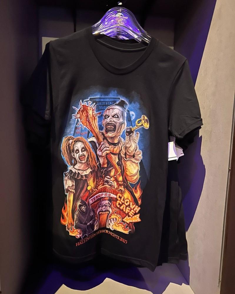 Universal Studios Halloween Horror Nights 2025 Scare Zone Horror Shirt Reprint Unisex T-Shirt