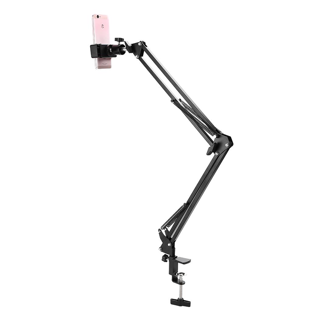 Flexible Universal Long Arm 360 Rotation Lazy Mount Mobile Phone Holder for Bed Desk