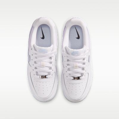 Nike Air Force 1 GS 'White Blue Tint Silver'