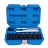 Wheel Lock Removal Kit 12in Drive Impact Lug Nut Removal Socket Tool for Removing Damaged Frozen
