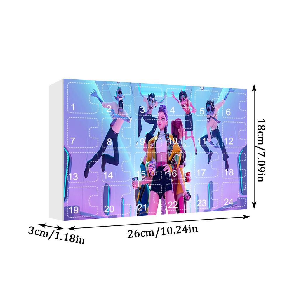 Календарь прибытия включает в себя 24 календаря прибытия, календарь обратного отсчета и сюрпризы для коллекционирования.