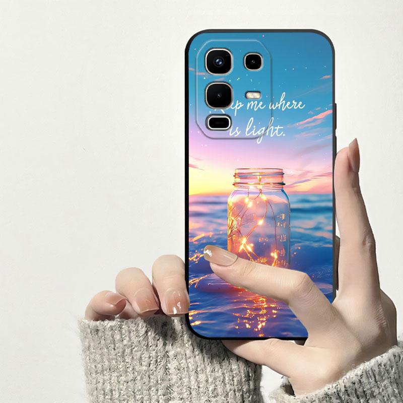 Для Infinix Note 50 Pro 4G /X6855 X6858 Чехол Мягкий Силиконовый Чехол для Телефона Для Infinix Note 50X 5G /X6857B Ударопрочный Защитный Чехол