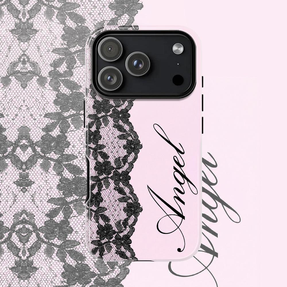 Clmj Чехол-клетка для телефона IPhone 17 17e 16e 16 15 14 13 12 11 X XS XR 7 8 Air Pro Max Plus Двухслойная задняя крышка