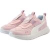 Puma Evolve Run Comfortable Versatile Durable Low-Top Running Shoes Kids Sneakers Light-Pink White Light-Purple 403242-01