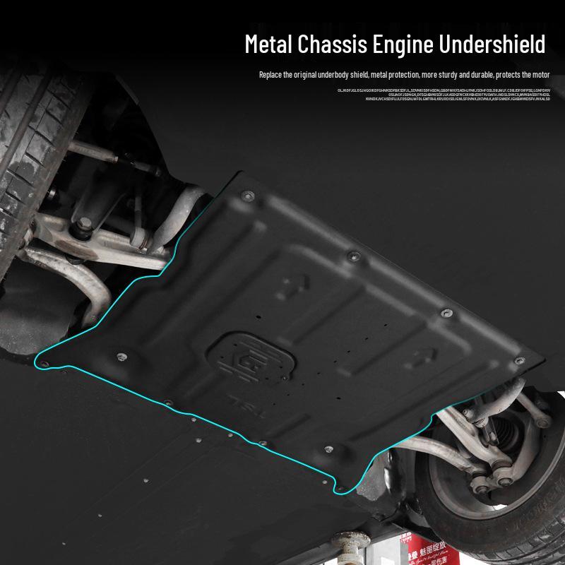 Защитная панель двигателя и аккумулятора днища Tesla Model 3/Model Y