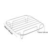 Air Fryer Rack for Ninja Dual Stainless Steel Grilling Rack Rectangle Hot Airfryer Basket Tray Accessories