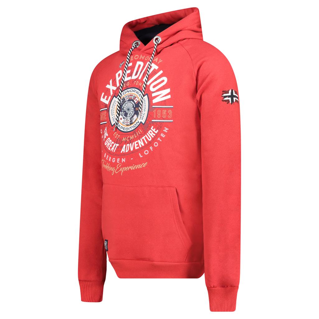 Bluza Geographical Norway GALDEMAR RED DB MEN 100 czerwony męska (WZ3020H/GN-Red)