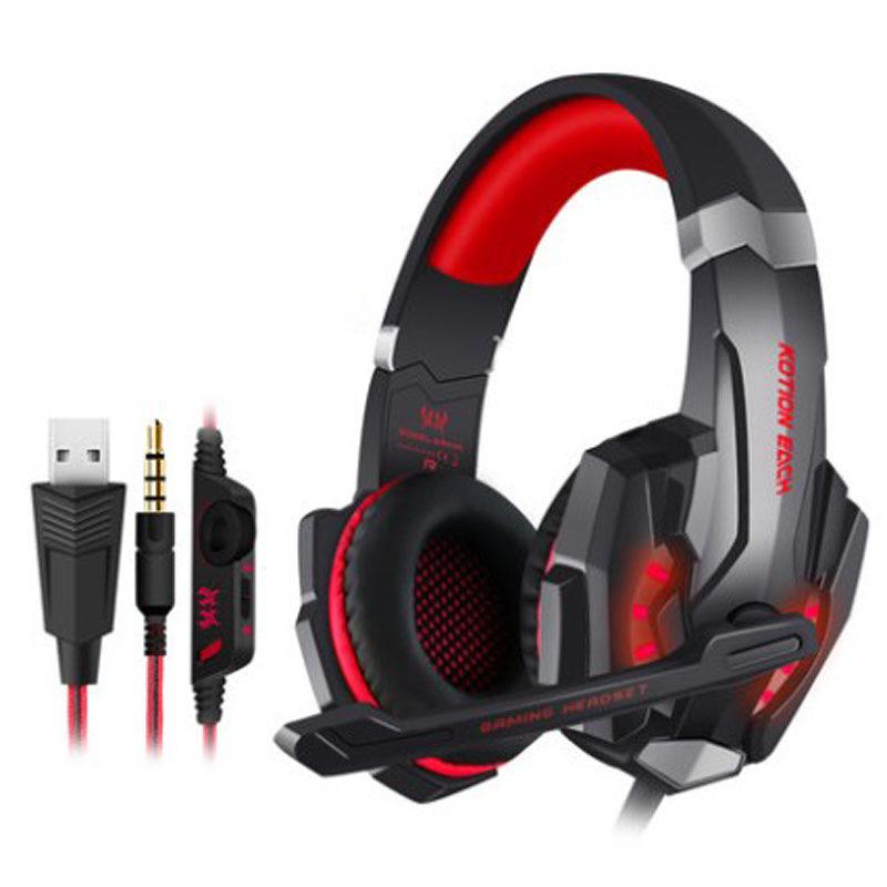 Inzhuo G9000 Трансграничная игровая гарнитура: 3,5 мм+USB, совместим с PS4