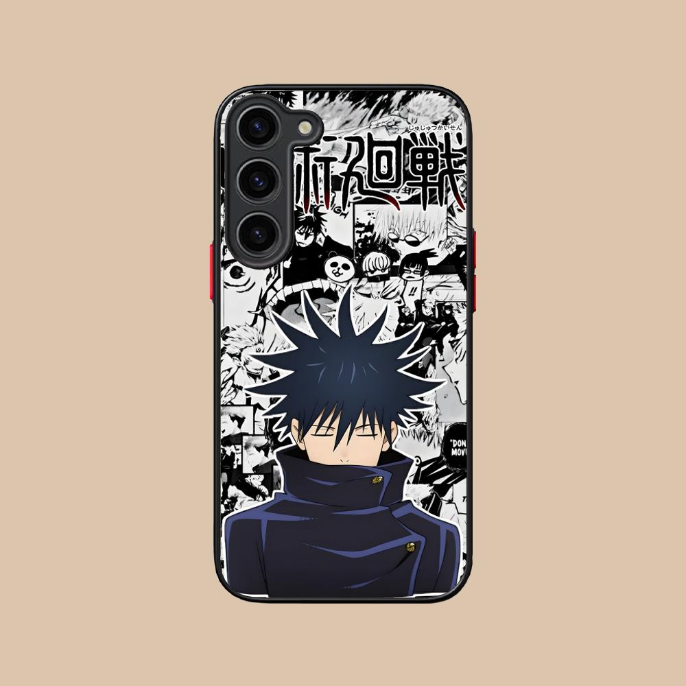 Чехол для мобильного телефона Jujutsu Kaisen Мегуми для Samsung Galaxy S25 S24 S23 S22 S21 Plus FE Ultra Цветной Силиконовый Чехол Роскошный Чехол