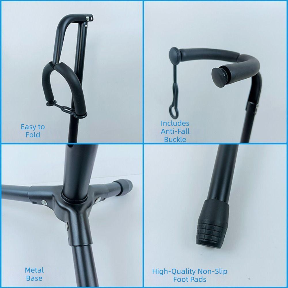 Non-slip Vertical Guitar Rack Folding Guitar Holder Instrument Display Stand  Acoustic Guitar
