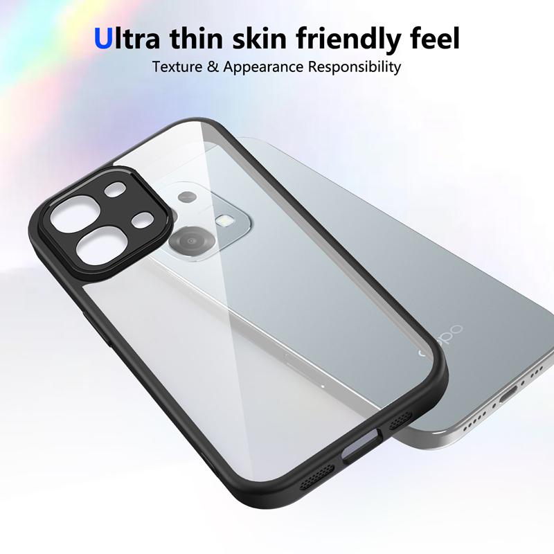 Прозрачный силиконовый чехол для Oppo A6 Pro OPPOA6 Pro A6Pro 4G 5G PC A6X X Задняя крышка с TPU бампером Ударопрочные прозрачные чехлы для телефона
