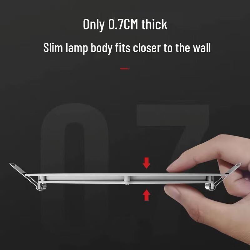 LED Dual Color Adjustable Recessed Ceiling Panel Light