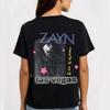 Zayn Live in Las Vegas Фото Звезда Футболка Zayn Malik Мужская Женская Мода Ретро Короткий Рукав 100%Хлопок винтажные футболки аниме Футболка летняя Одежда