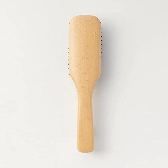 Щетка для волос Muji из бука, общая длина 20 см