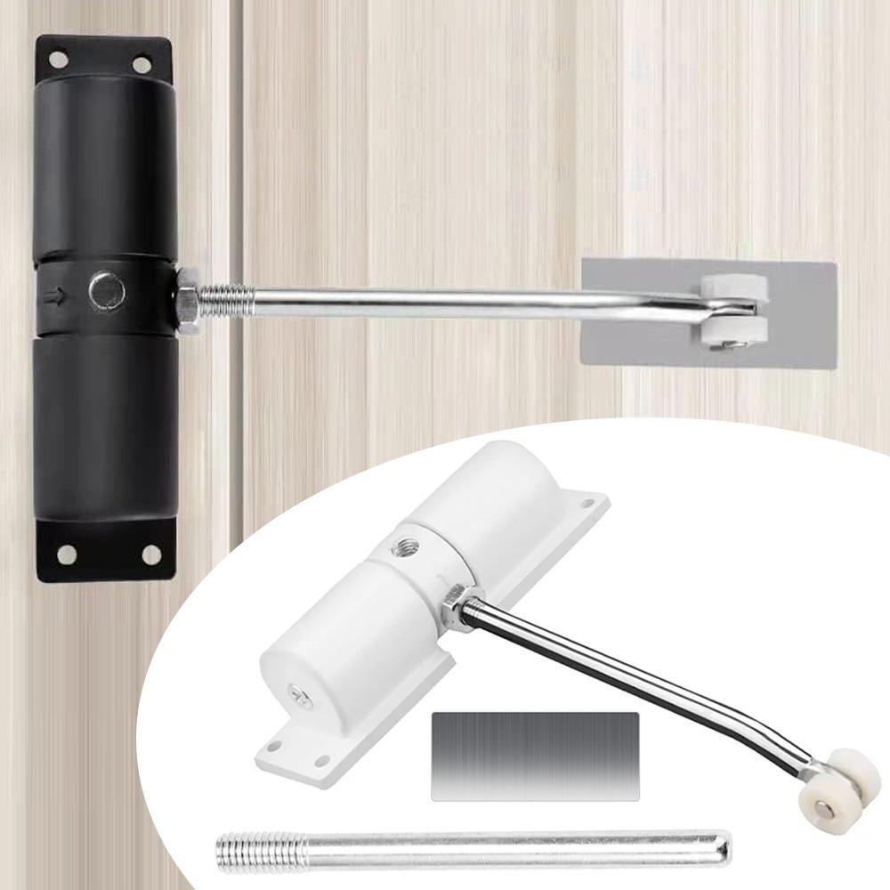 Adjustable Automatic Door Closer Metal Door Gate Closer Universal Household Door Closers Home