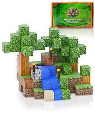 Набор магнитных блоков Minecraft Style, магнитная игрушка, набор магнитных блоков PX MASTER, магнитные строительные блоки своими руками, настольная игра, игра-баланс, набор магнитных блоков