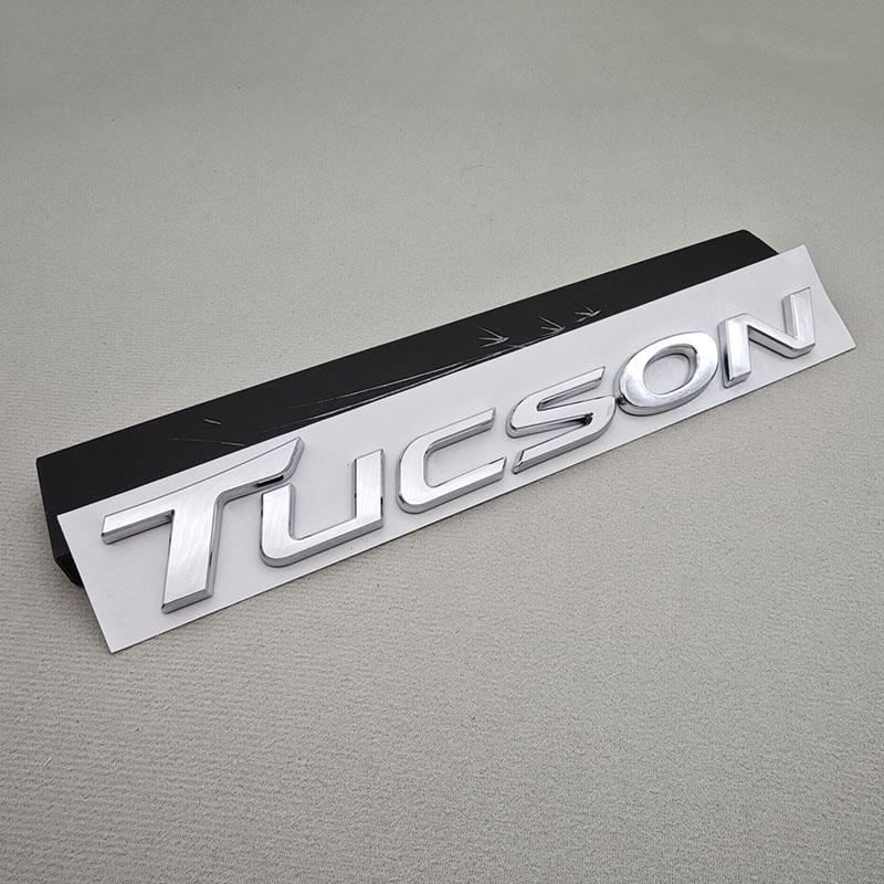 rlapg3 3D ABS SONATA TUCSON Styling Car Logo Letter Decal Tail Rear Trunk Emblem Badge Sticker For Hyundai Auto Decoration Accessories