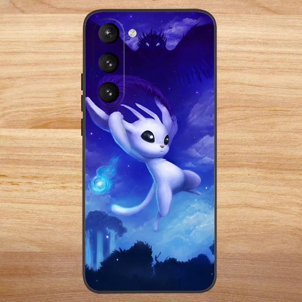 Чехол для телефона O-Ori And The Blind Forest для Samsung S24, S23, S22, S21, S20 Ultra Pro S10, S30 Plus, 20 Ultra Черный