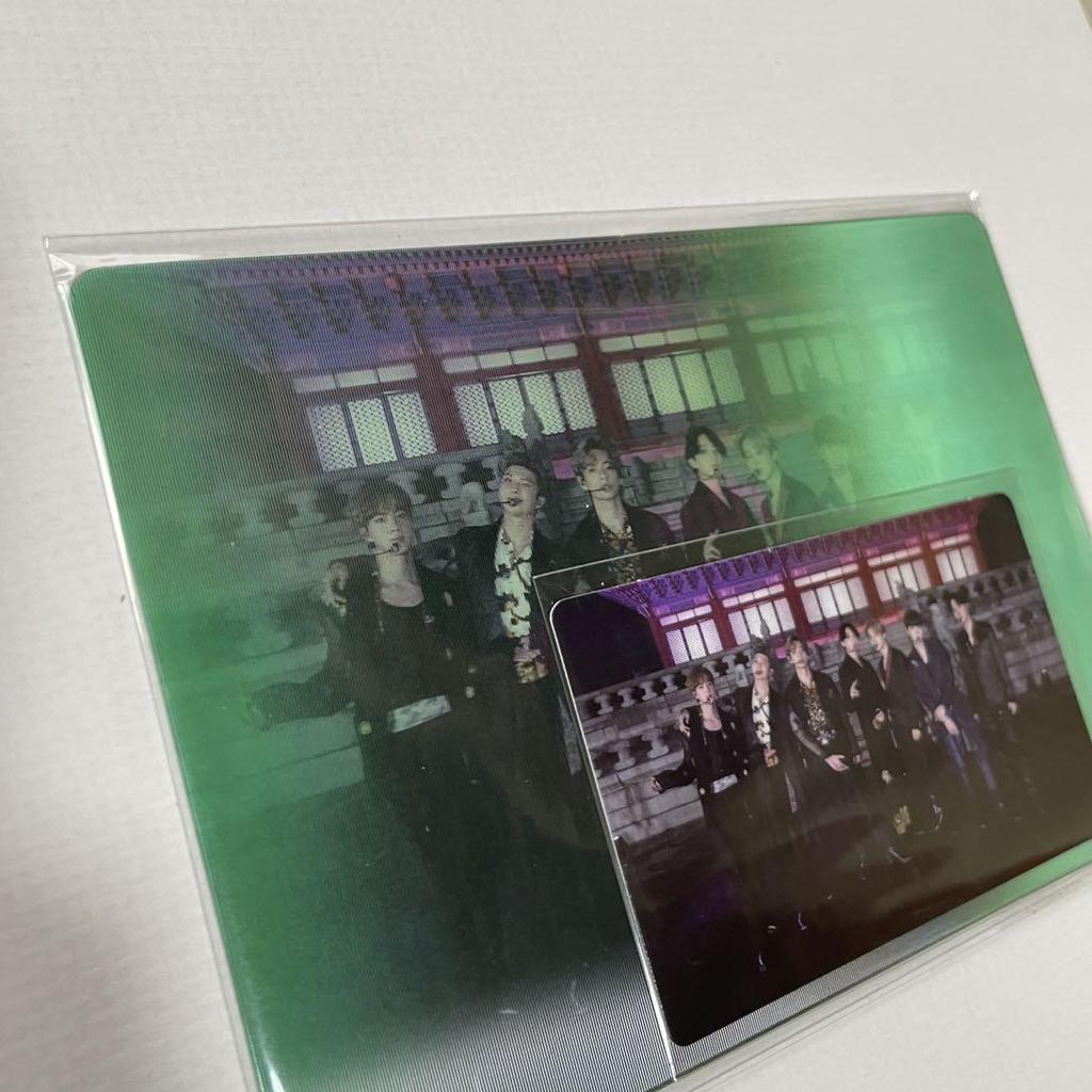 [USED] BTS Memories 2020 DVD Korean Edition Weverse Bonus Trading Card
