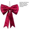 Bow Pendant Red Velvet Christmas Decoration Hanging Ornament Holiday Parties Home Office Festive Gift Party Accessory