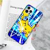 JP36 Pikachu Pokemon Black Soft Case for Xiaomi Poco X6 X4 M5 M6 F5 F6 C65 C55 C50 C51 C40 Pro Redmi 14C A3X 13C 12C 11T 10A 9C Note 7 6 8A Plus