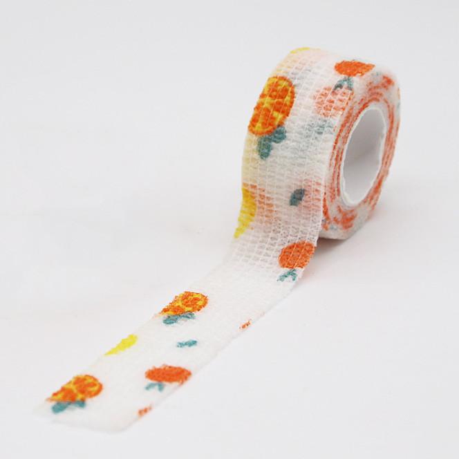 1 рулон самоклеющейся эластичной повязки, эластопласта, спортивной оберточной ленты, защитной ленты для кожи, повязок, повязок на раны, повязок для первой помощи