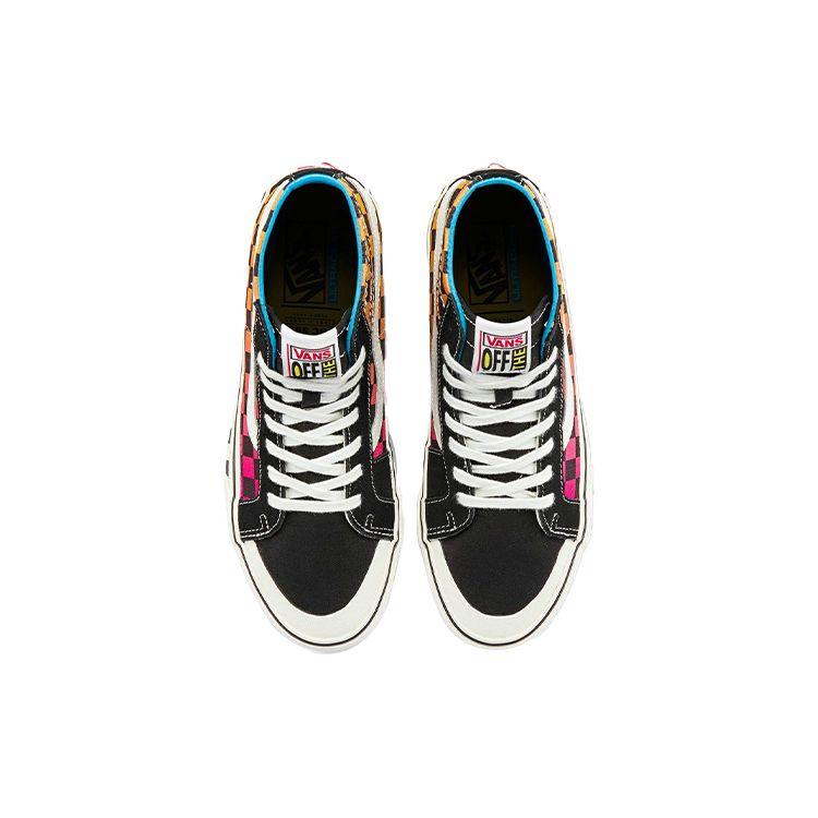Кроссовки высокие T&C Surf x Vans SK8 138 Decon SF Унисекс Оранжево-розовый градиент VN0A3MV1A5G