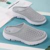 Сетчатые женские туфли на плоской подошве Кроссовки на платформе Ортопедические туфли на плоской подошве Сандалии с подушечками Тапочки для ходьбы Женские шлепанцы