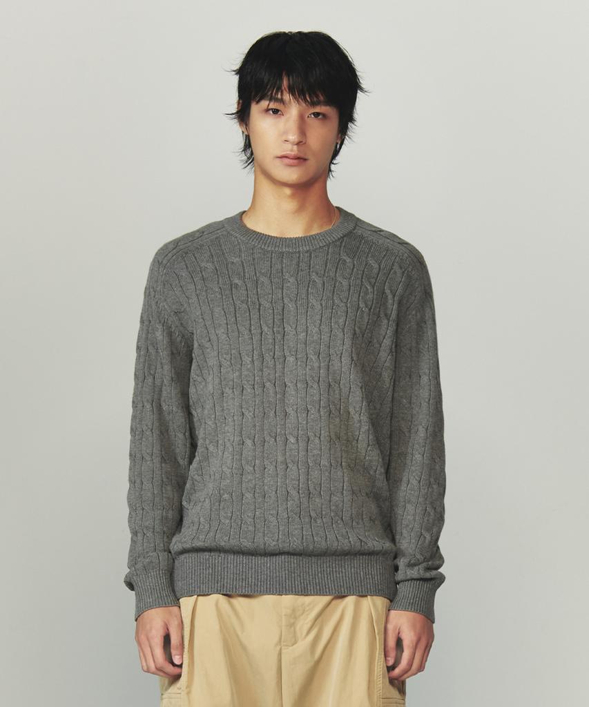 INTEMPOMOOD Standard Raglan Cable Knit: 13 Colors (Type B)