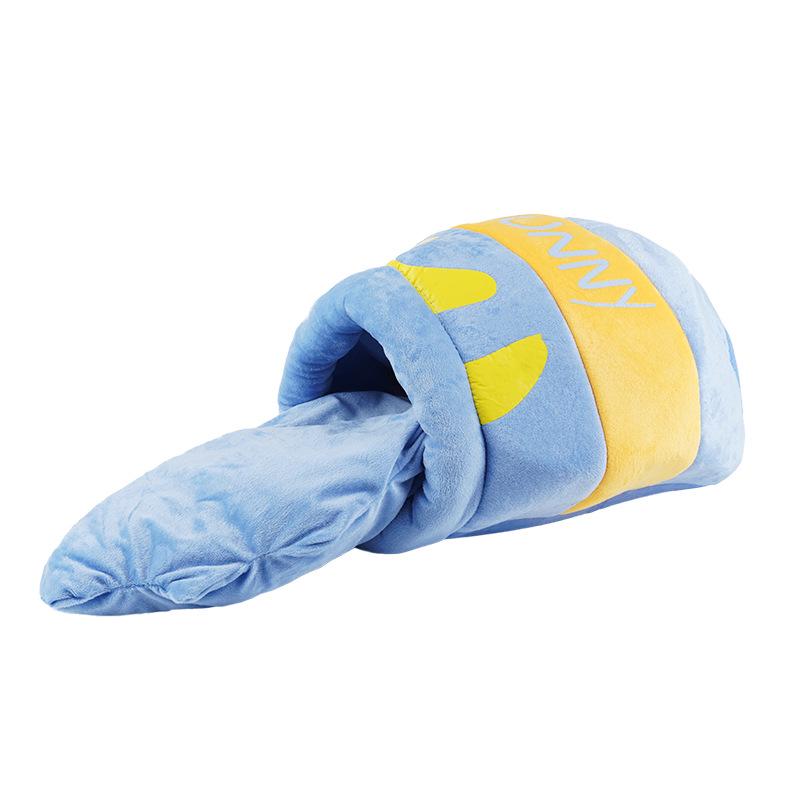 «Гнездо для домашних животных Тетора»: Полузакрытая осенне-зимняя кровать для кошек и собак.