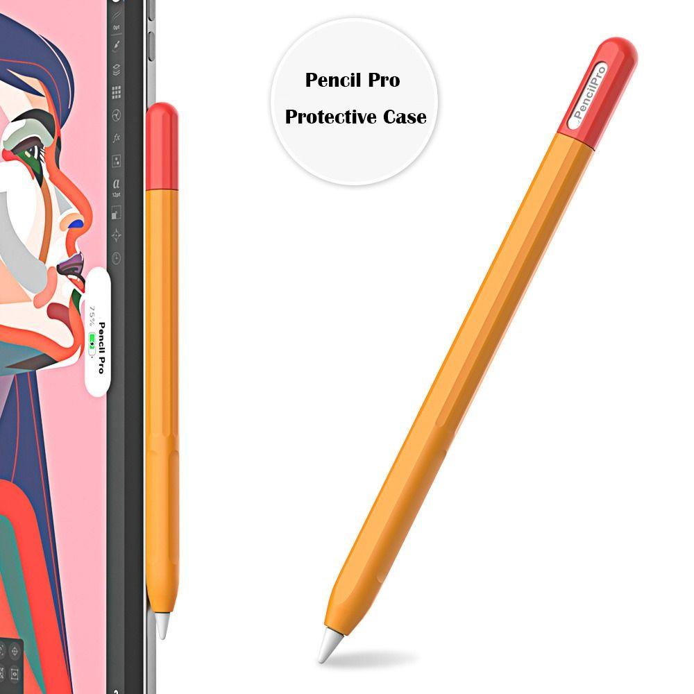 Shockproof Tablet Pencil Case Anti Slip Pencil Protective Shell for Apple Pencil Pro