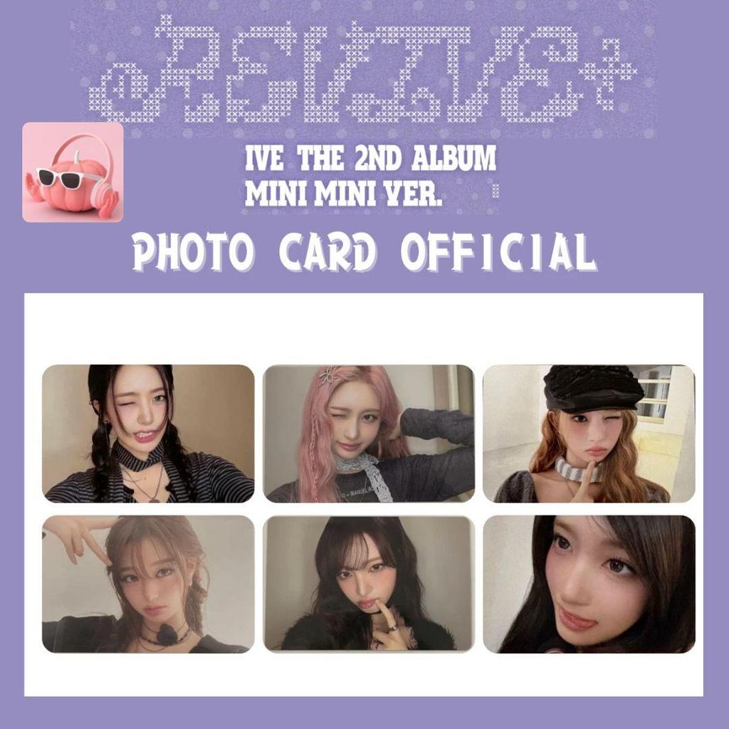 IVE ВТОРОЙ АЛЬБОМ REVIVE+ МИНИ МИНИ ВЕР. ОФИЦИАЛЬНАЯ ФОТОКАРТОЧКА