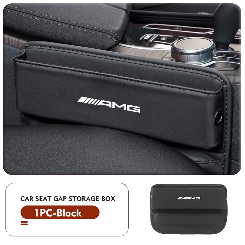 CSF1 Multifunction Car Seat Slit Gap Organizer For Mercedes Benz AMG C180 C300 W124 W176 W177 C200 C260 GLC CLE CLA