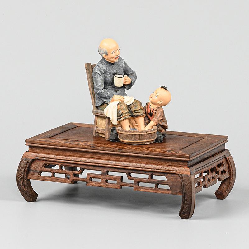 Венге и палисандр основа из массива дерева для поделок: Ваза, Кашпо из камня, Бонсай, Статуэтка Будды, Подставка для чайника