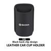 rjhwp8 For Skoda Car Seatback Water Cup Box Leather Mug Drinks Storage Bag Accessories Octavia A5 A7 RS Fabia Superb Rapid Karoq