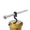 Multifunctional Stainless Steel Metal Corkscrew Wine Beer Bottle Cap Opener 1pc ADM