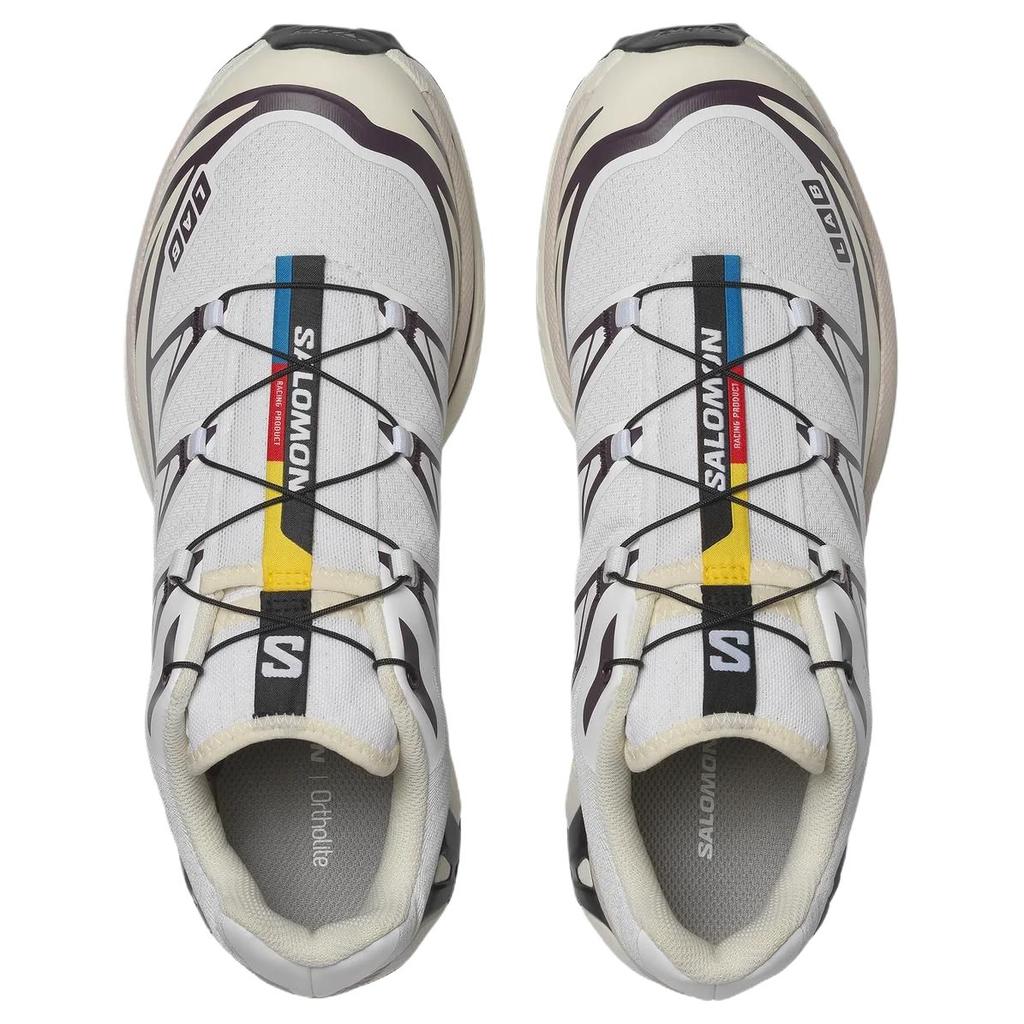 SALOMON XT-6 Белая Слива Идеальные Унисекс Кроссовки Ванильное Мороженое L47864600