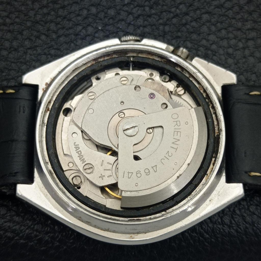 АВТОМАТИЧЕСКИЕ ВИНТАЖНЫЕ ЧАСЫ ORIENT JAPAN 46941 МУЖСКИЕ ОРИГИНАЛЬНЫЙ ЦИФЕРБЛАТ a700165-5 R201-a700165