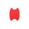 4pcs Carbon Fiber Car Door Handle Protective Stickers - A Style