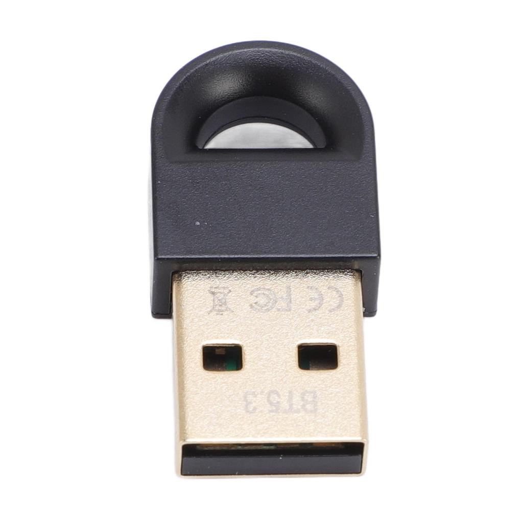 Bluetooth 5.3 USB Adapter Plug and Play 65.6ft Long Range Wireless Bluetooth Dongle Receiver for PC