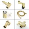 Bathroom Handheld Toilet Bidet Sprayer Faucet Water Hose Valve Wall Mounted Holder Shower Toilettes Accessoires Hardwares